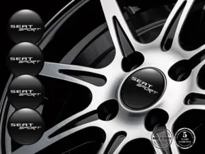 Seat Domed Badges Edition High-Quality Stickers